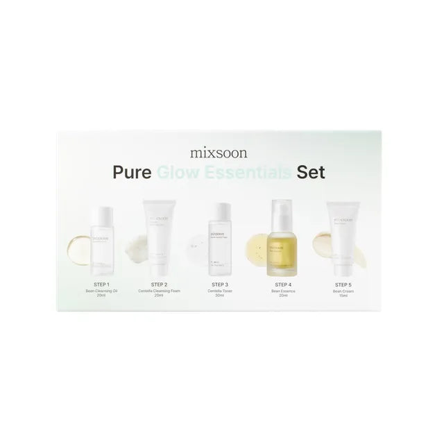 Mixsoon Glow Essentials Set contenido del set