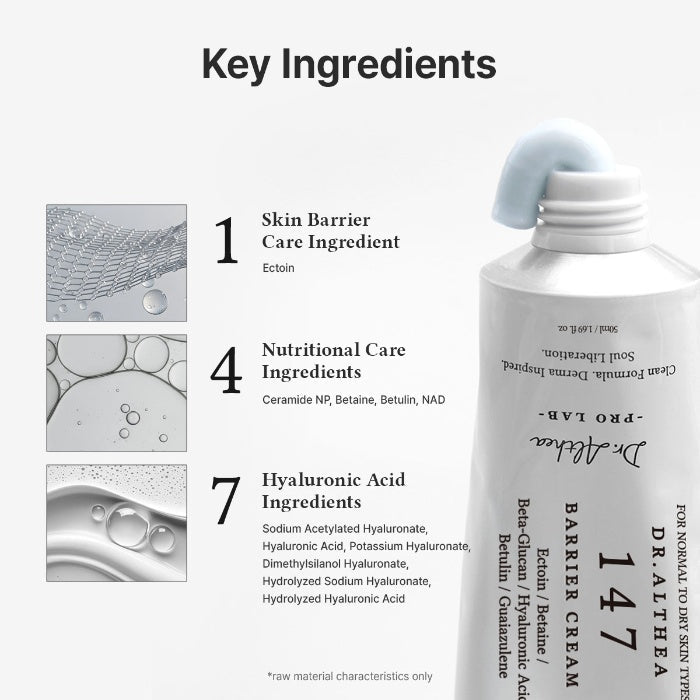 Dr. Althea 147 Barrier Cream textura hidratante