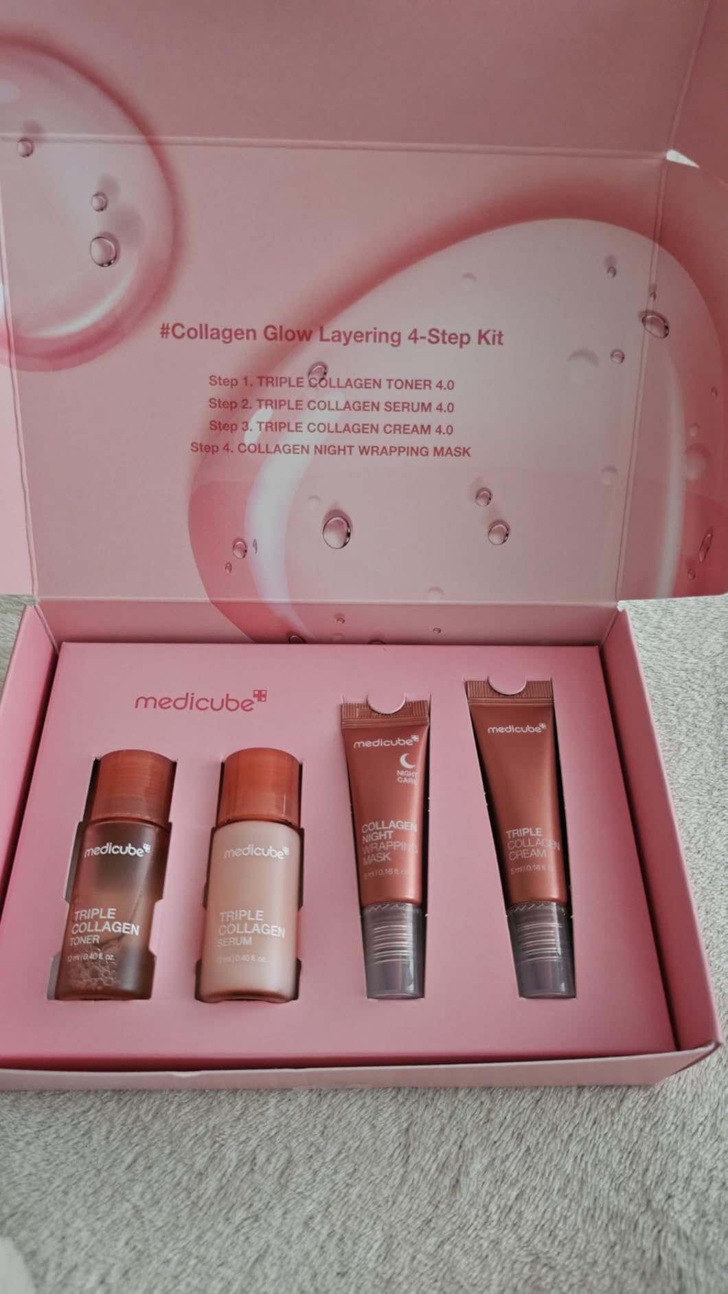 Medicube Glass Skin Collagen Glow Trial Kit