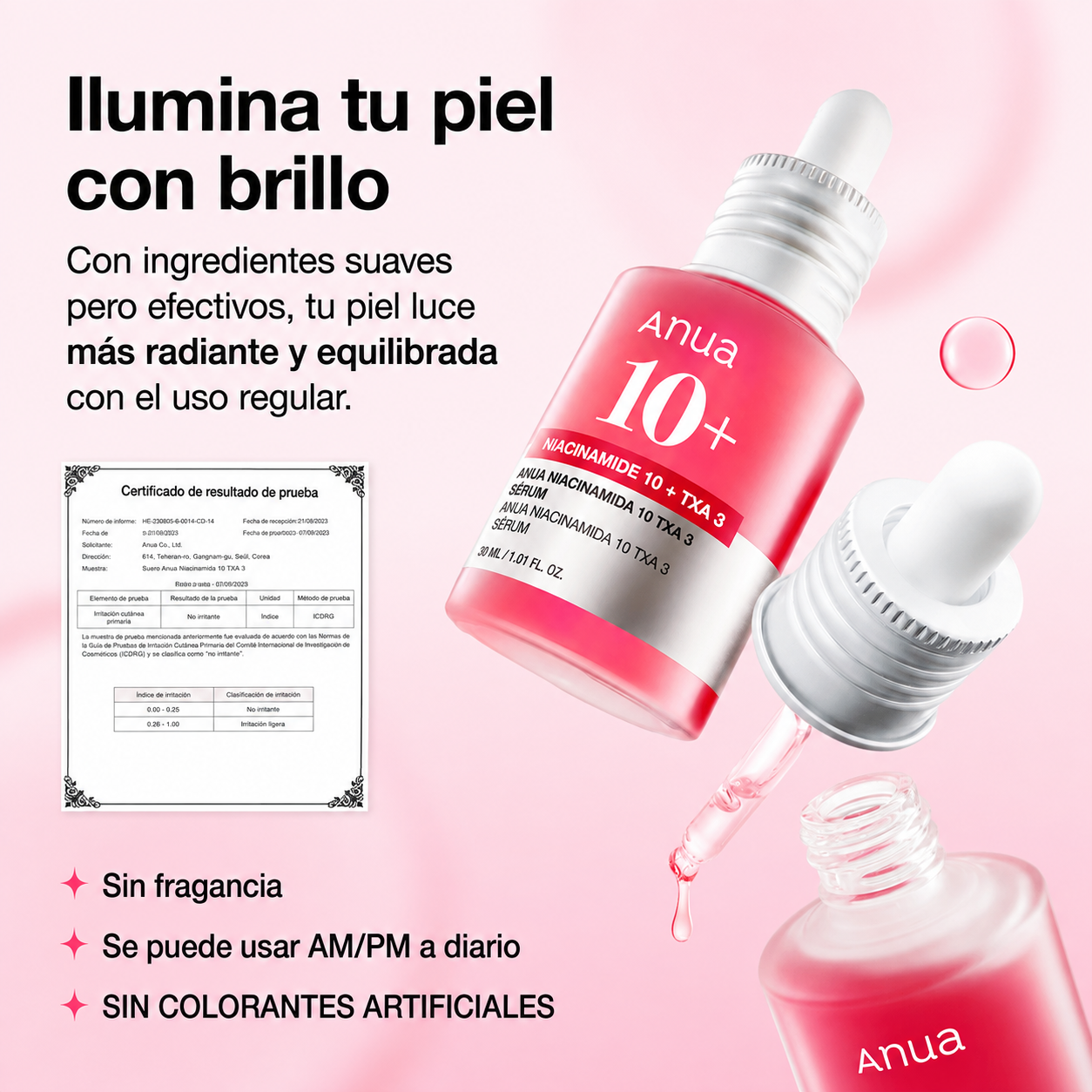 Anua Niacinamide 10% + TXA 4% Serum