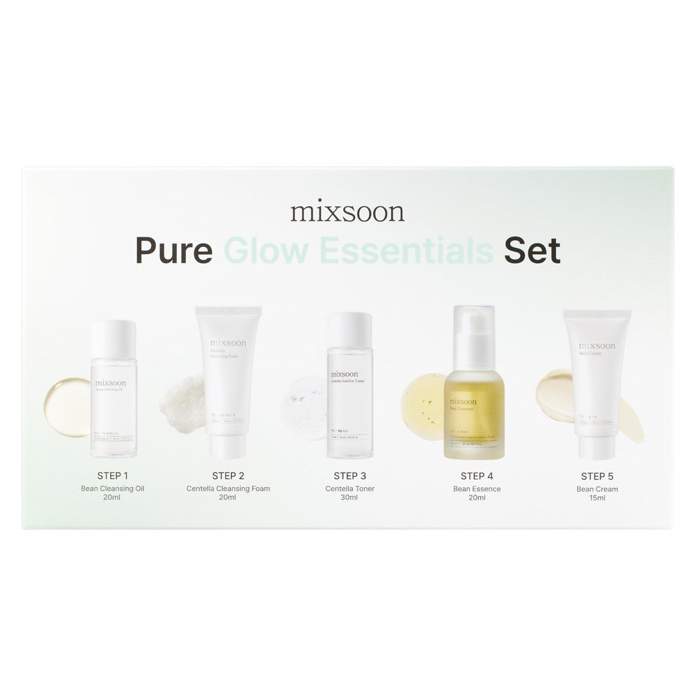 Mixsoon Glow Essentials Set productos incluidos