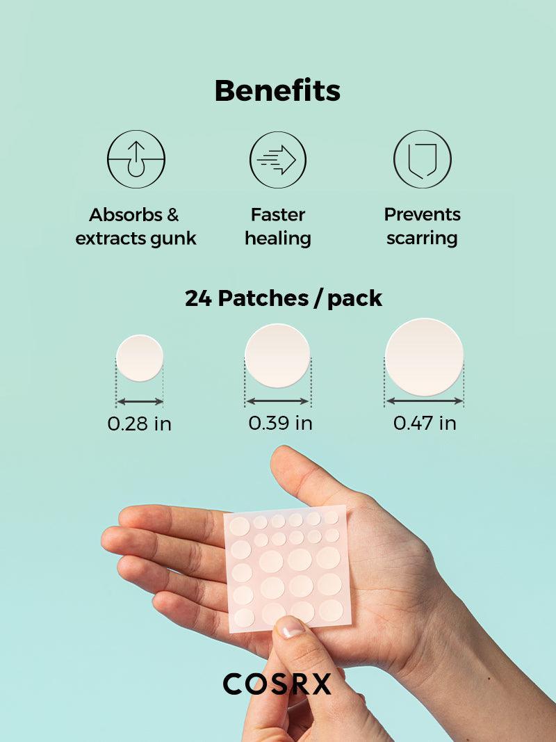 COSRX Acne Pimple Master Patch aplicación