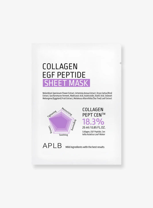 APLB Collagen EGF Peptide Sheet Mask 25ml