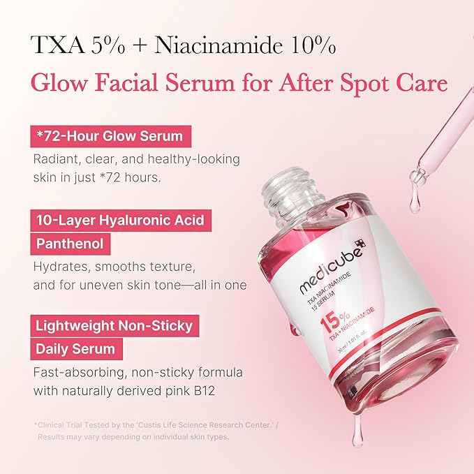 Medicube TXA Niacinamide 15 Serum sérum coreano iluminador