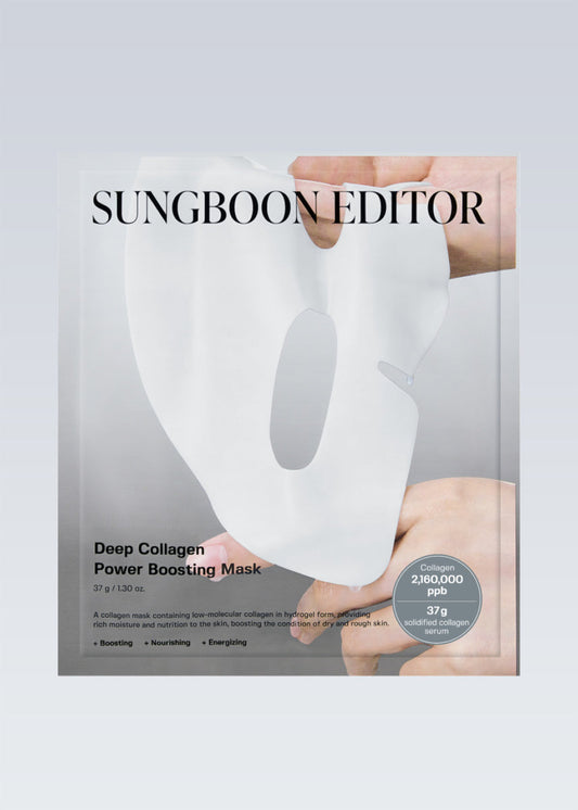 Sungboon Deep Collagen Power Boosting Mask - mascarilla coreana antiarrugas con colágeno